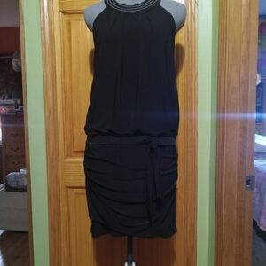 White House Black Market Black Dress Sz M